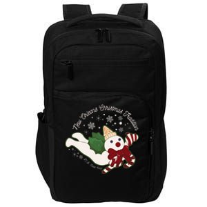 New Orleans Mr Bingle Christmas Tradition Snowmen Christmas Impact Tech Backpack