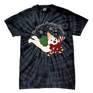 New Orleans Mr Bingle Christmas Tradition Snowmen Christmas Tie-Dye T-Shirt