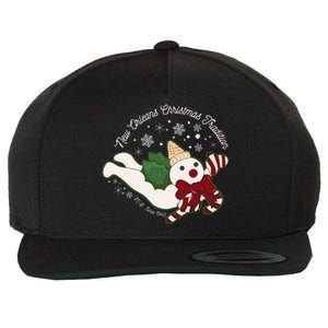 New Orleans Mr Bingle Christmas Tradition Snowmen Christmas Wool Snapback Cap