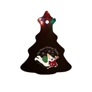 New Orleans Mr Bingle Christmas Tradition Snowmen Christmas Ceramic Tree Ornament