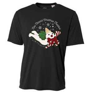 New Orleans Mr Bingle Christmas Tradition Snowmen Christmas Cooling Performance Crew T-Shirt