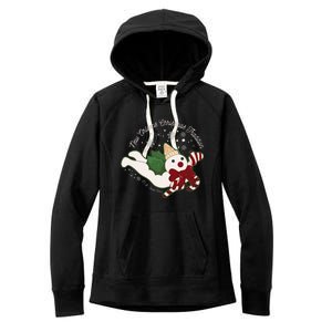 New Orleans Mr Bingle Christmas Tradition Snowmen Christmas Women's Fleece Hoodie