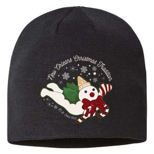 New Orleans Mr Bingle Christmas Tradition Snowmen Christmas Sustainable Beanie