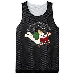 New Orleans Mr Bingle Christmas Tradition Snowmen Christmas Mesh Reversible Basketball Jersey Tank