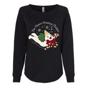 New Orleans Mr Bingle Christmas Tradition Snowmen Christmas Womens California Wash Sweatshirt