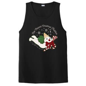 New Orleans Mr Bingle Christmas Tradition Snowmen Christmas PosiCharge Competitor Tank