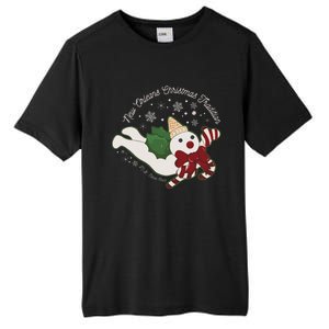 New Orleans Mr Bingle Christmas Tradition Snowmen Christmas Tall Fusion ChromaSoft Performance T-Shirt