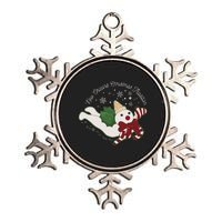 New Orleans Mr Bingle Christmas Tradition Snowmen Christmas Metallic Star Ornament