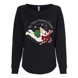 New Orleans Mr Bingle Christmas Tradition Snowmen Christmas Womens California Wash Sweatshirt