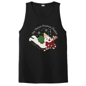 New Orleans Mr Bingle Christmas Tradition Snowmen Christmas PosiCharge Competitor Tank