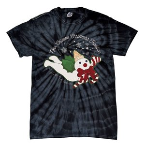 New Orleans Mr Bingle Christmas Tradition Snowmen Christmas Tie-Dye T-Shirt