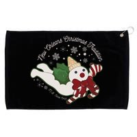 New Orleans Mr Bingle Christmas Tradition Snowmen Christmas Grommeted Golf Towel