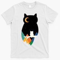 Night Owl Moon Pyramid T-Shirt