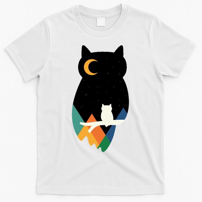 Night Owl Moon Pyramid T-Shirt