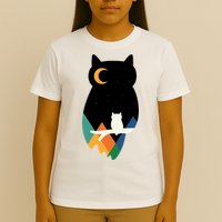 Night Owl Moon Pyramid T-Shirt