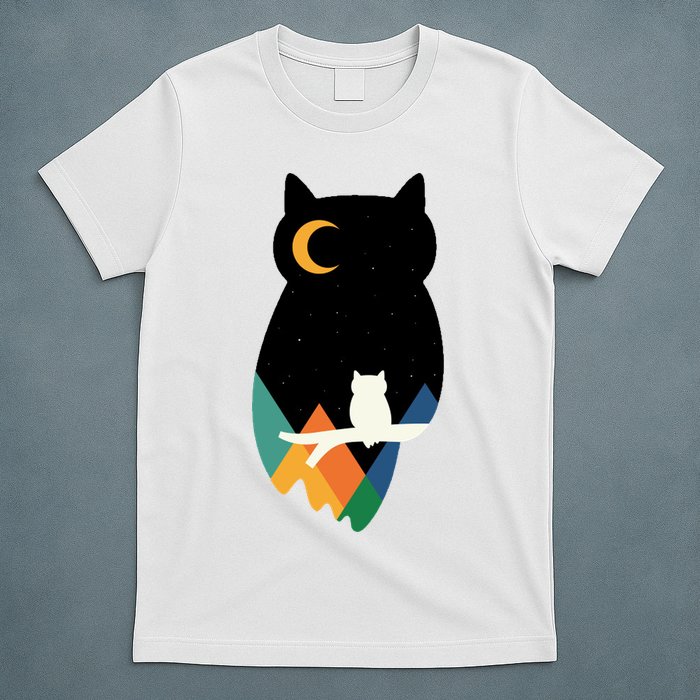 Night Owl Moon Pyramid T-Shirt
