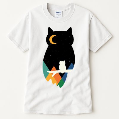 Night Owl Moon Pyramid Tall T-Shirt