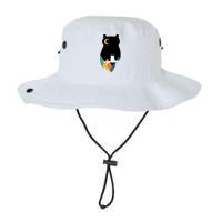 Night Owl Moon Pyramid Legacy Cool Fit Booney Bucket Hat