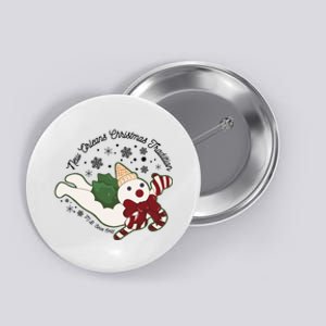 New Orleans Mr Bingle Christmas Tradition Snowmen Christmas Button