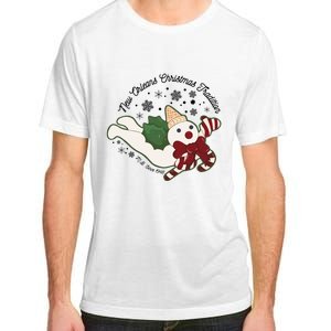 New Orleans Mr Bingle Christmas Tradition Snowmen Christmas Adult ChromaSoft Performance T-Shirt