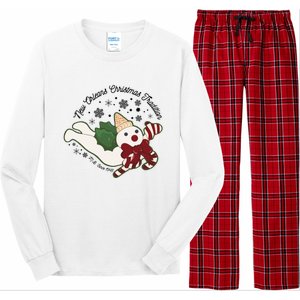 New Orleans Mr Bingle Christmas Tradition Snowmen Christmas Long Sleeve Pajama Set