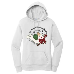 New Orleans Mr Bingle Christmas Tradition Snowmen Christmas Women's Pullover Hoodie