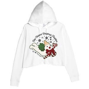 New Orleans Mr Bingle Christmas Tradition Snowmen Christmas Crop Fleece Hoodie