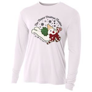 New Orleans Mr Bingle Christmas Tradition Snowmen Christmas Cooling Performance Long Sleeve Crew