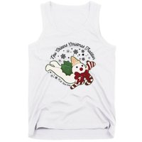 New Orleans Mr Bingle Christmas Tradition Snowmen Christmas Tank Top