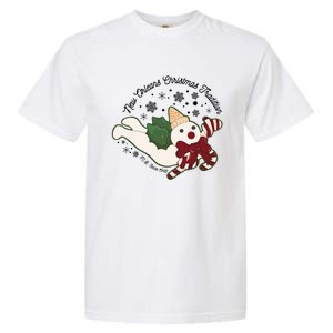 New Orleans Mr Bingle Christmas Tradition Snowmen Christmas Long Sleeve Garment-Dyed Heavyweight T-Shirt