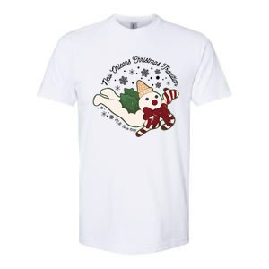 New Orleans Mr Bingle Christmas Tradition Snowmen Christmas Long Sleeve Softstyle CVC T-Shirt