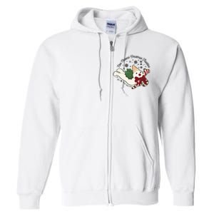 New Orleans Mr Bingle Christmas Tradition Snowmen Christmas Long Sleeve Full Zip Hoodie