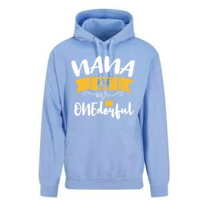 Nana Of Mr Onederful 1st Party Matching Family Cool Gift Unisex Surf Hoodie