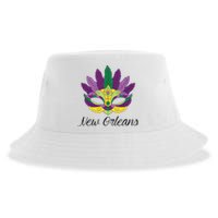 New Orleans Mardi Gras Souvenir Mask Sustainable Bucket Hat