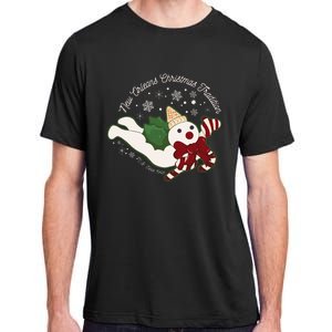 New Orleans Mr Bingle Christmas Tradition Snowmen Xmas Adult ChromaSoft Performance T-Shirt