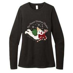 New Orleans Mr Bingle Christmas Tradition Snowmen Xmas Womens CVC Long Sleeve Shirt