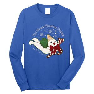 New Orleans Mr Bingle Christmas Tradition Snowmen Xmas Long Sleeve Shirt