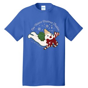 New Orleans Mr Bingle Christmas Tradition Snowmen Xmas Tall T-Shirt