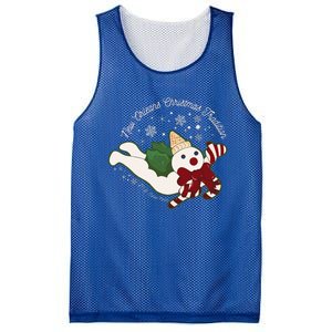 New Orleans Mr Bingle Christmas Tradition Snowmen Xmas Mesh Reversible Basketball Jersey Tank