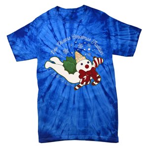 New Orleans Mr Bingle Christmas Tradition Snowmen Xmas Tie-Dye T-Shirt