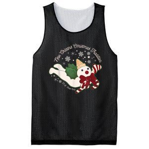 New Orleans Mr Bingle Christmas Tradition Snowmen Christmas Mesh Reversible Basketball Jersey Tank