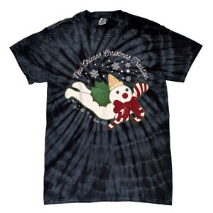 New Orleans Mr Bingle Christmas Tradition Snowmen Christmas Tie-Dye T-Shirt