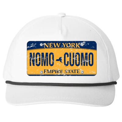 NoMo Cuomo Snapback Five-Panel Rope Hat