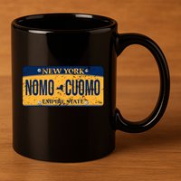 NoMo Cuomo 11oz C Handle Ceramic Mug