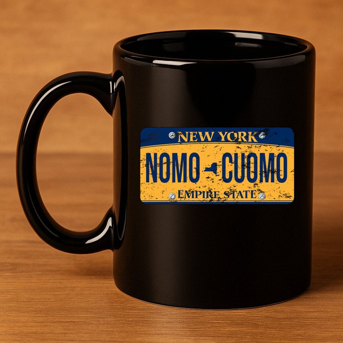 NoMo Cuomo 11oz C Handle Ceramic Mug