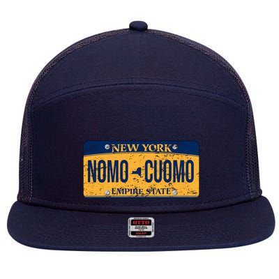 NoMo Cuomo 7 Panel Mesh Trucker Snapback Hat