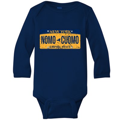 NoMo Cuomo Baby Long Sleeve Bodysuit