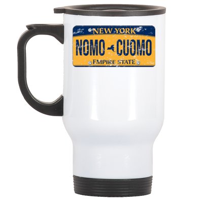 NoMo Cuomo Stainless Steel Travel Mug