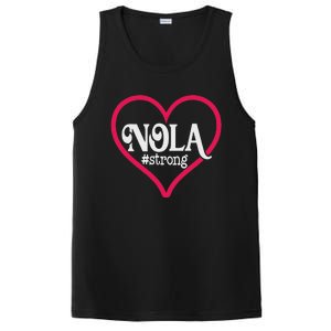 New Orleans Nola Strong Heart PosiCharge Competitor Tank