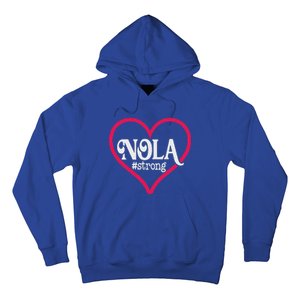 New Orleans Nola Strong Heart Hoodie